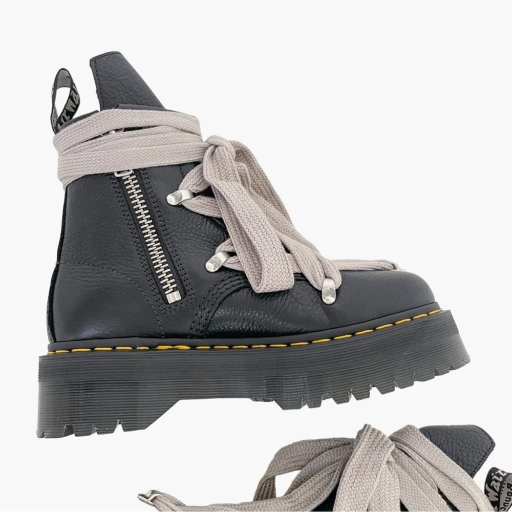 Doc Martens X Rick Owens Pentagram Boots Size 39 - Picture 8 of 11